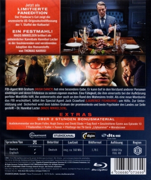 Hannibal - Die komplette 1. Staffel - Limited Edition - Producer's Cut - Blu-ray - Neu & OVP